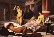 Jean Leon Gerome Greek Interior Norge oil painting reproduction